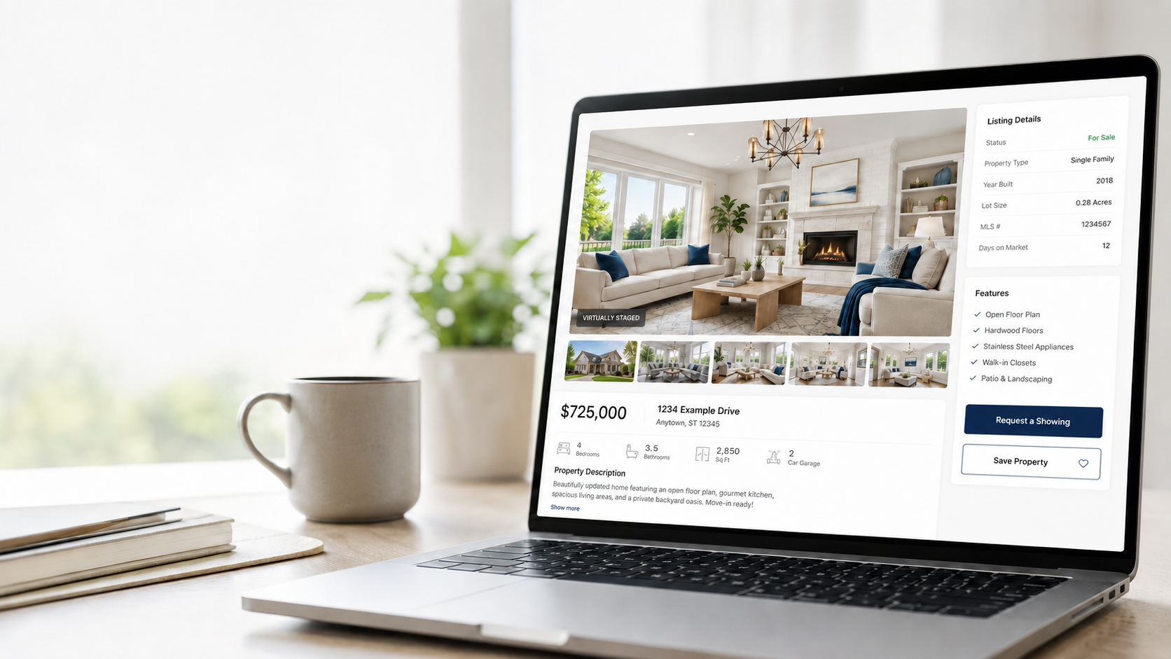 AI virtual staging concepts reviewed for real estate listing ROI