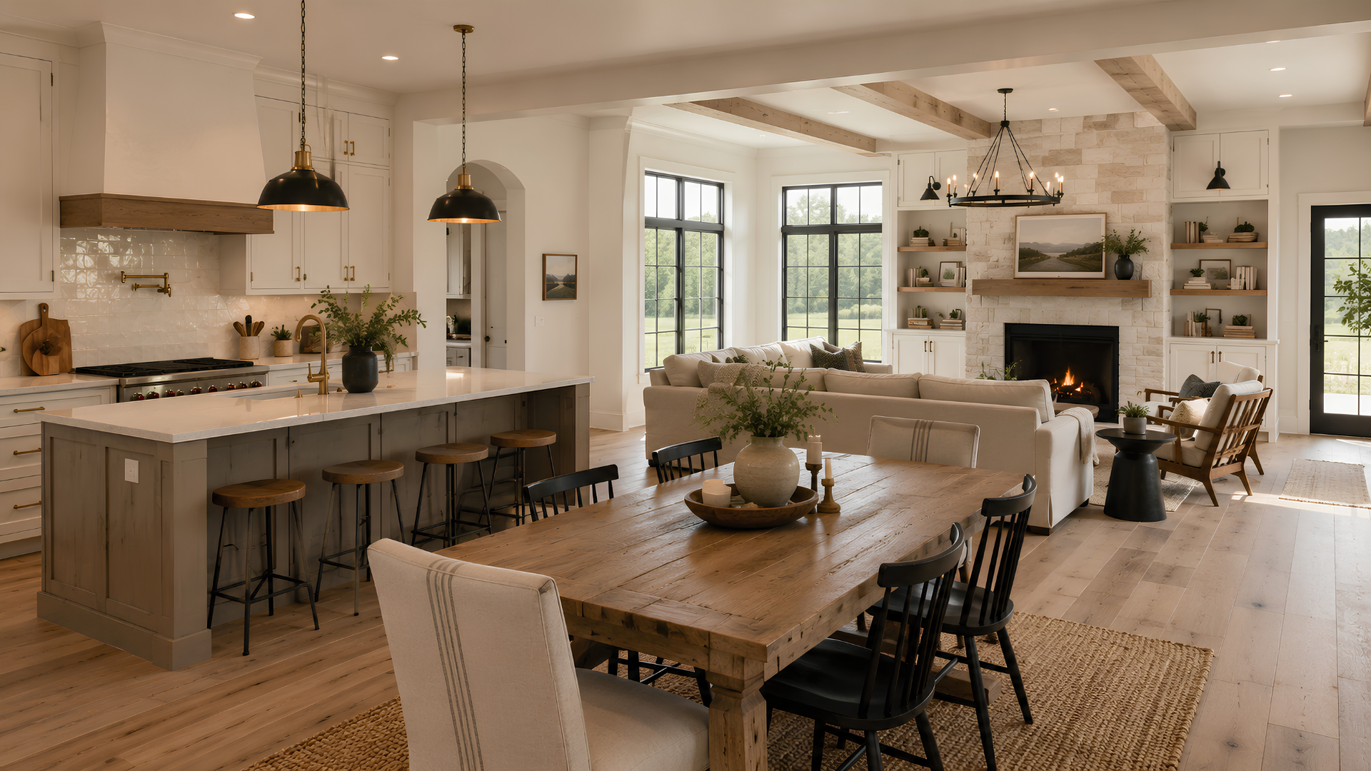 Whole-home farmhouse palette