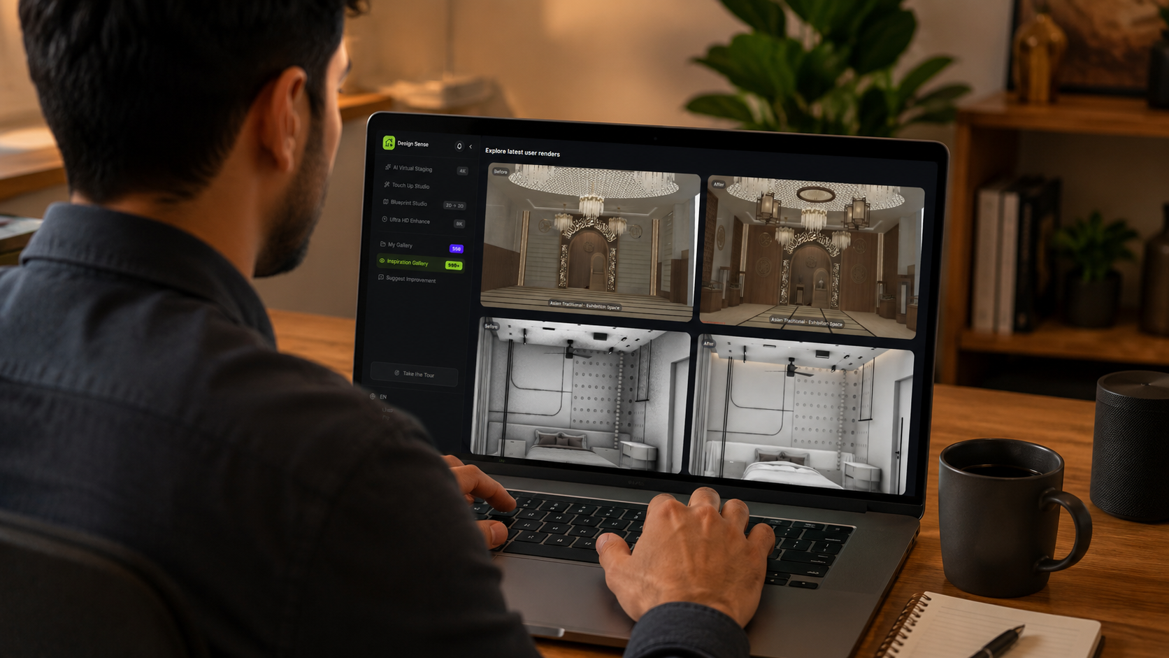 Real estate marketing team evaluating AI virtual staging tools for listing photos