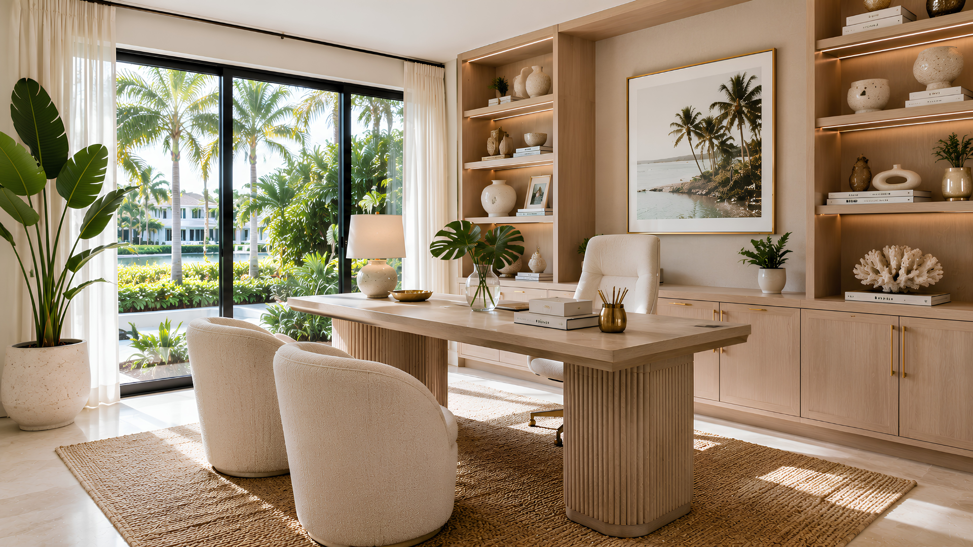 Miami home office concept